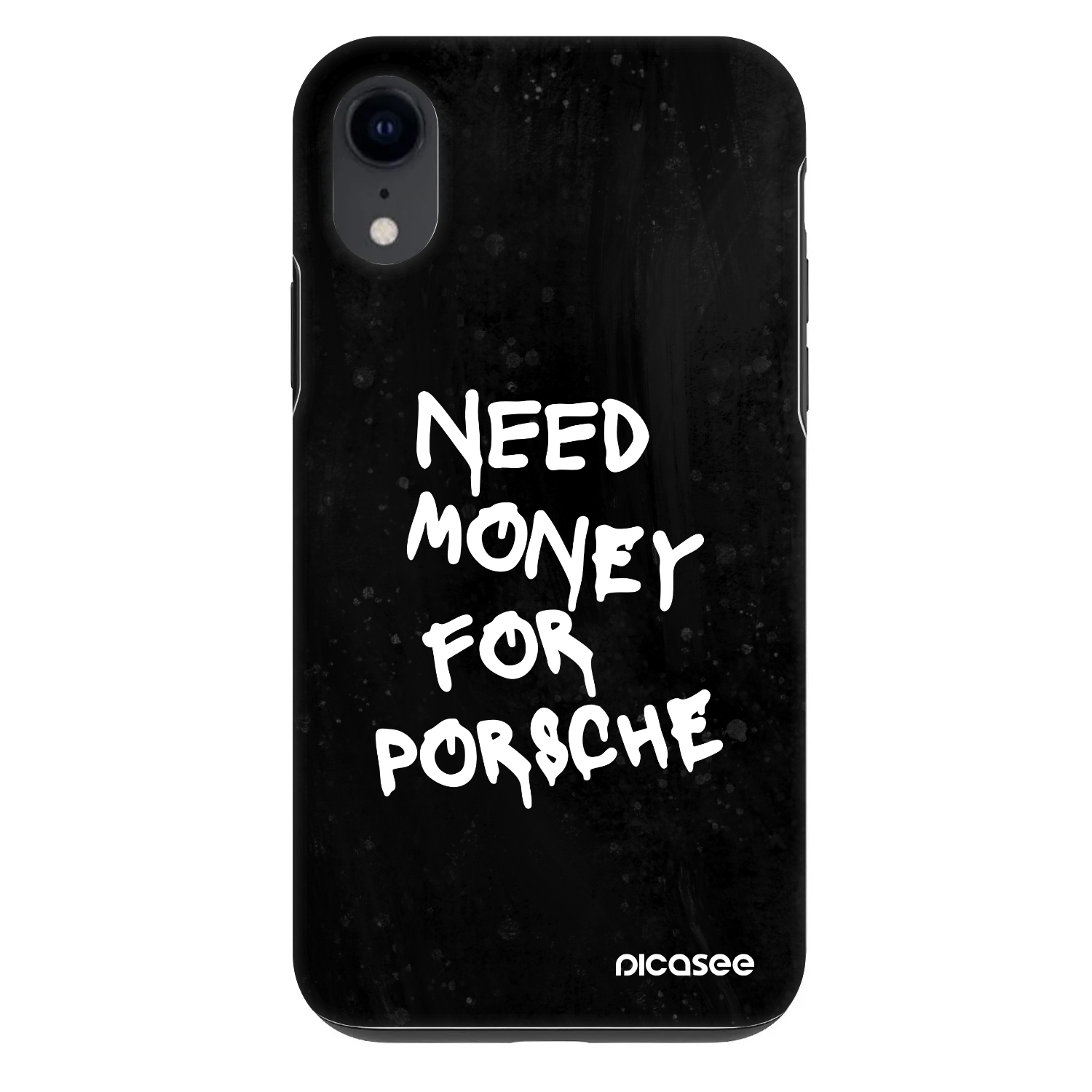 Picasee Fashion Case για Apple iPhone XR - Black Dollar