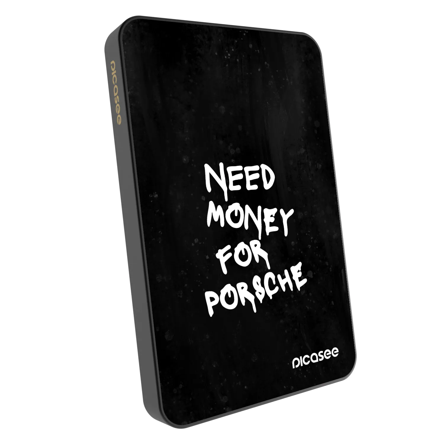 Picasee Powerbank με MagSafe 5 000 mAh Γκρί - Black Dollar