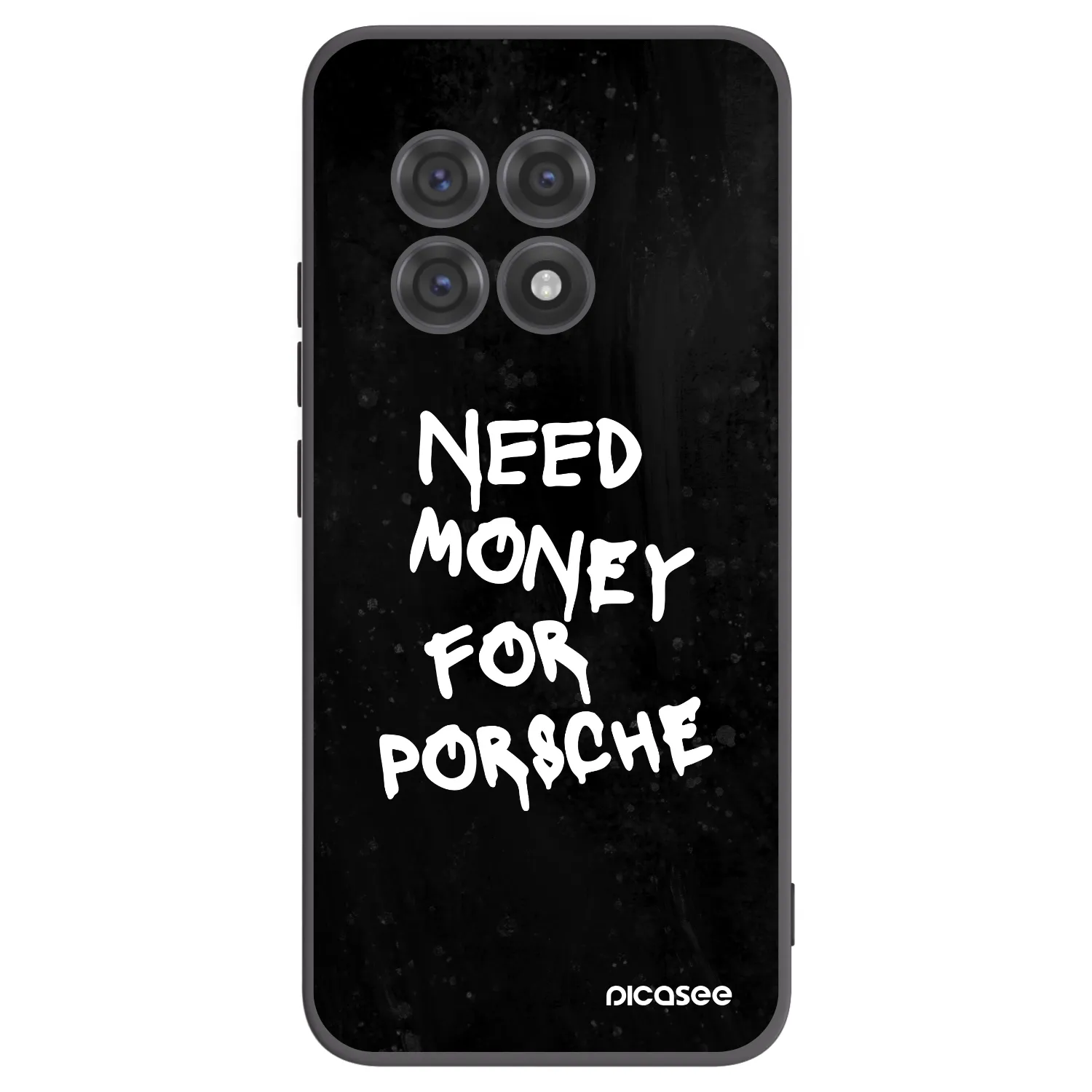 Picasee Μαύρη θήκη σιλικόνης για OnePlus 13R 5G - Black Dollar