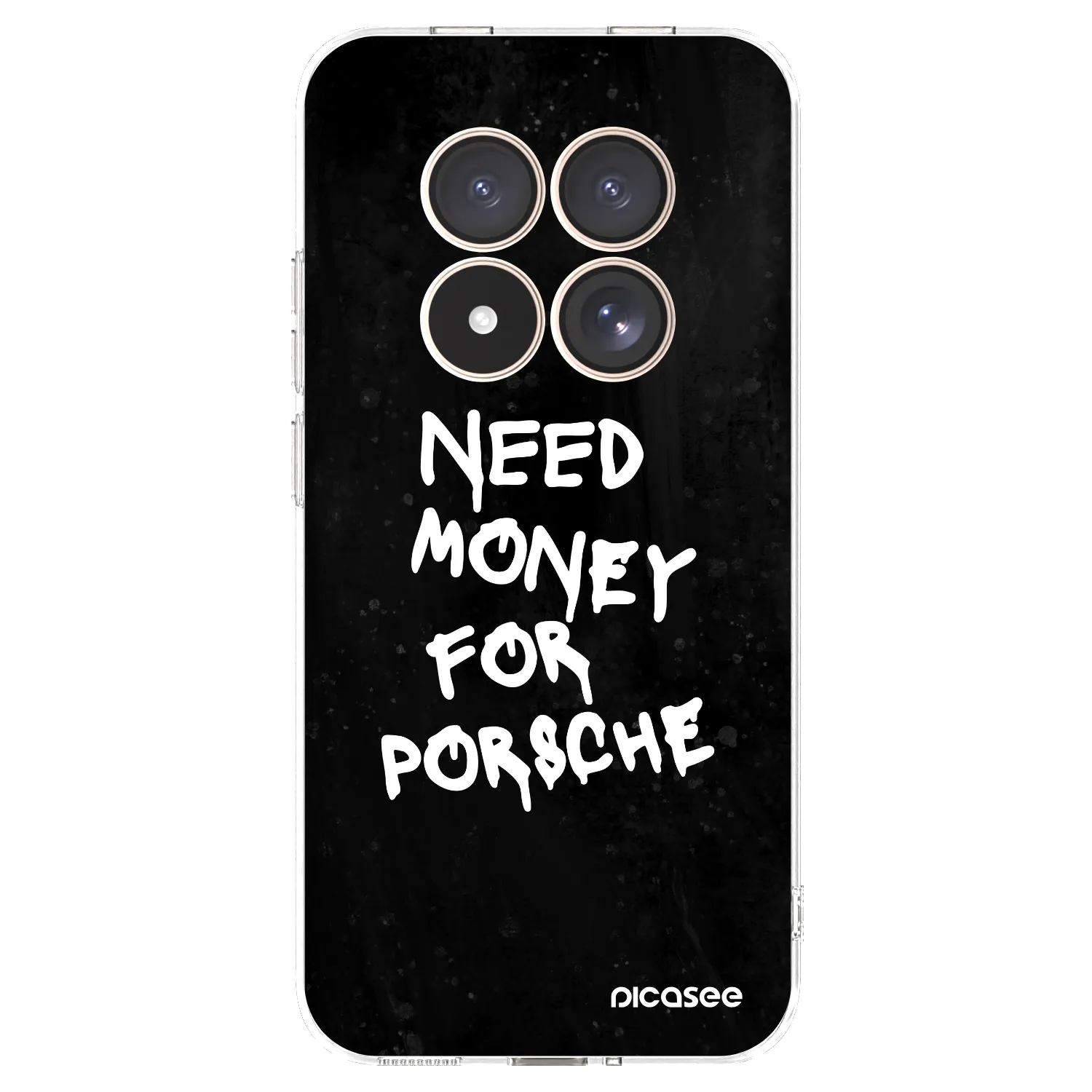 Picasee διαφανής θήκη σιλικόνης Xiaomi Redmi Note 15 Pro 4G - Black Dollar