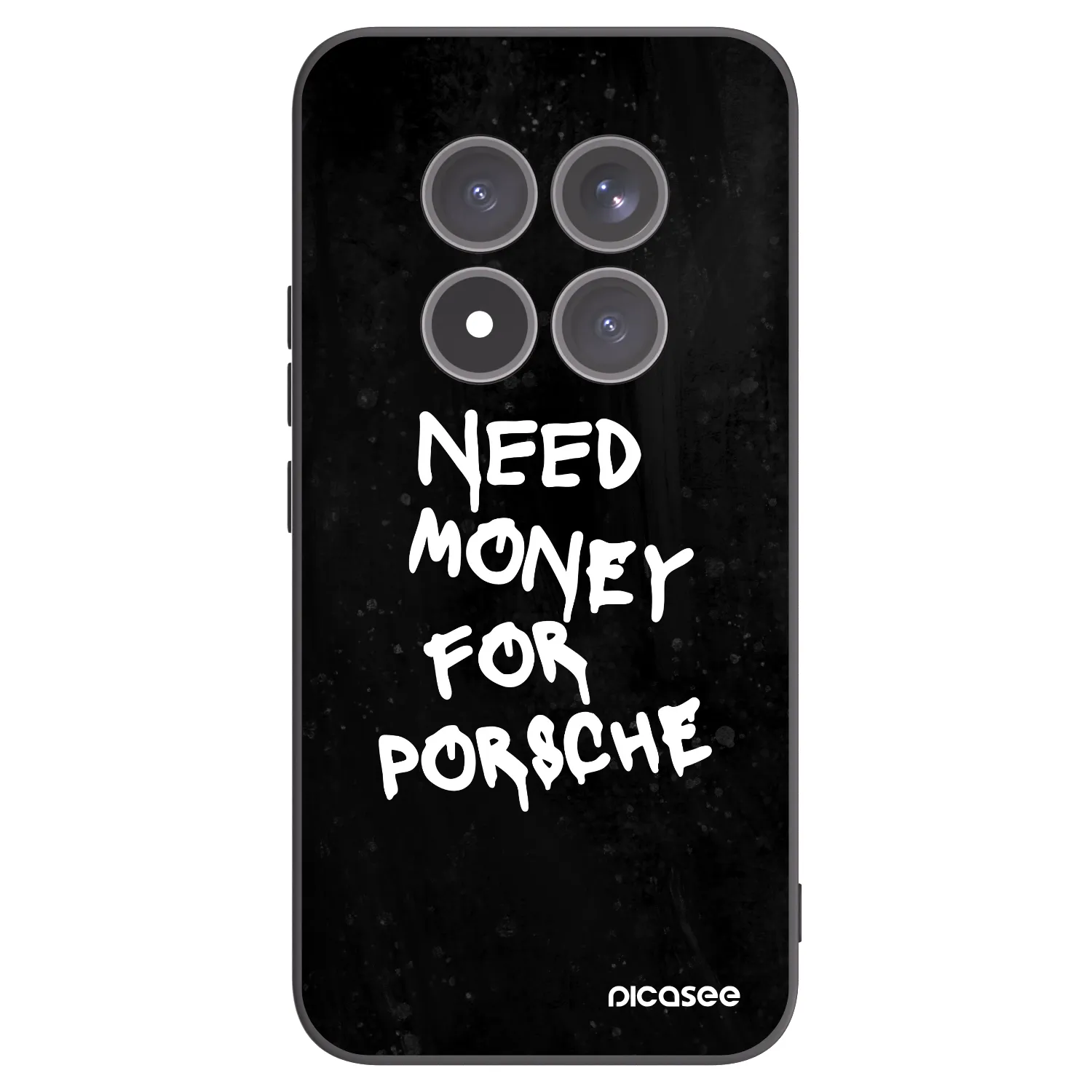 Picasee Μαύρη θήκη σιλικόνης για Xiaomi Redmi Note 15 Pro+ - Black Dollar