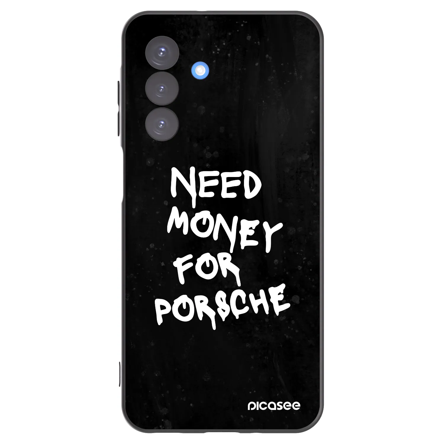 Picasee Μαύρη θήκη σιλικόνης για Samsung Galaxy A17 5G - Black Dollar