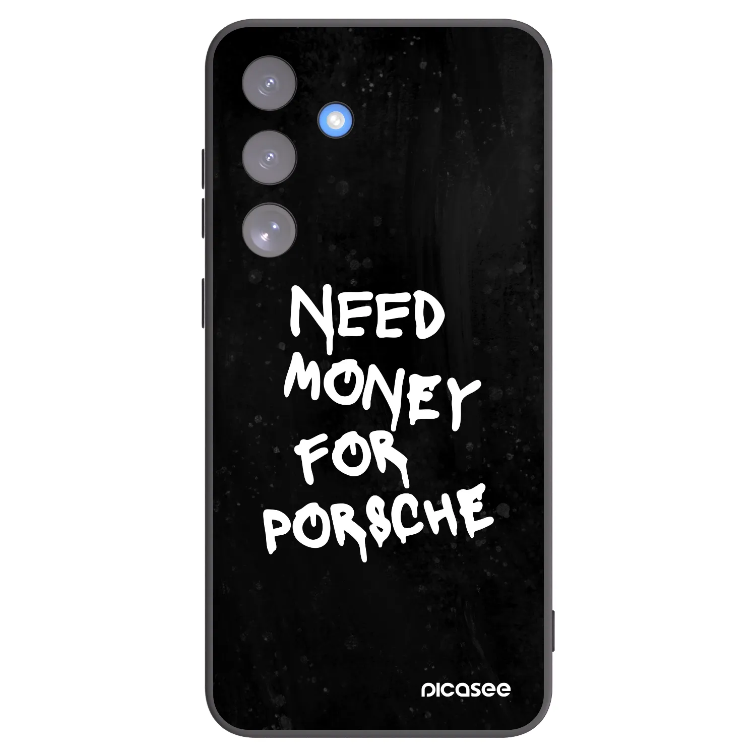 Picasee Μαύρη θήκη σιλικόνης για Samsung Galaxy S25 FE 5G - Black Dollar