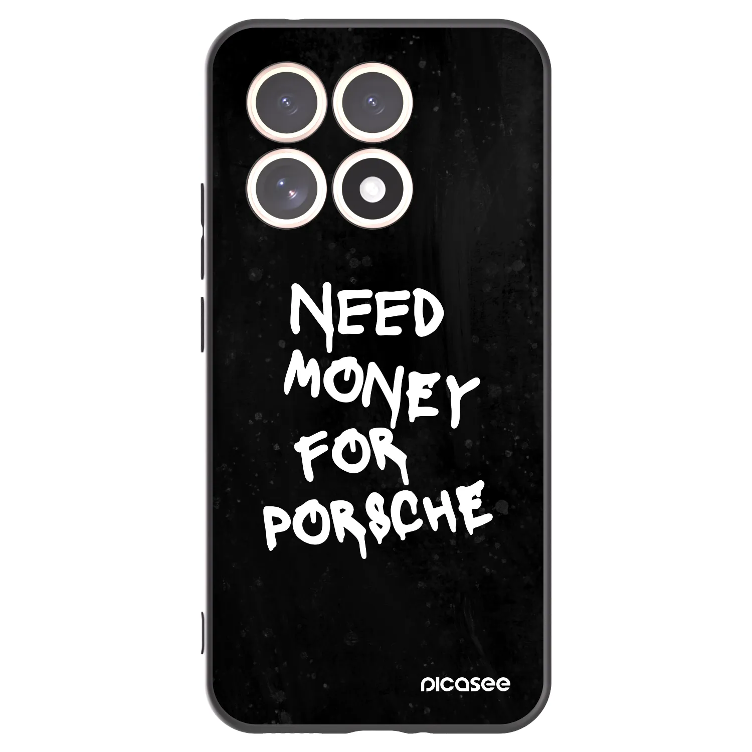 Picasee Μαύρη θήκη σιλικόνης για Xiaomi 15T - Black Dollar