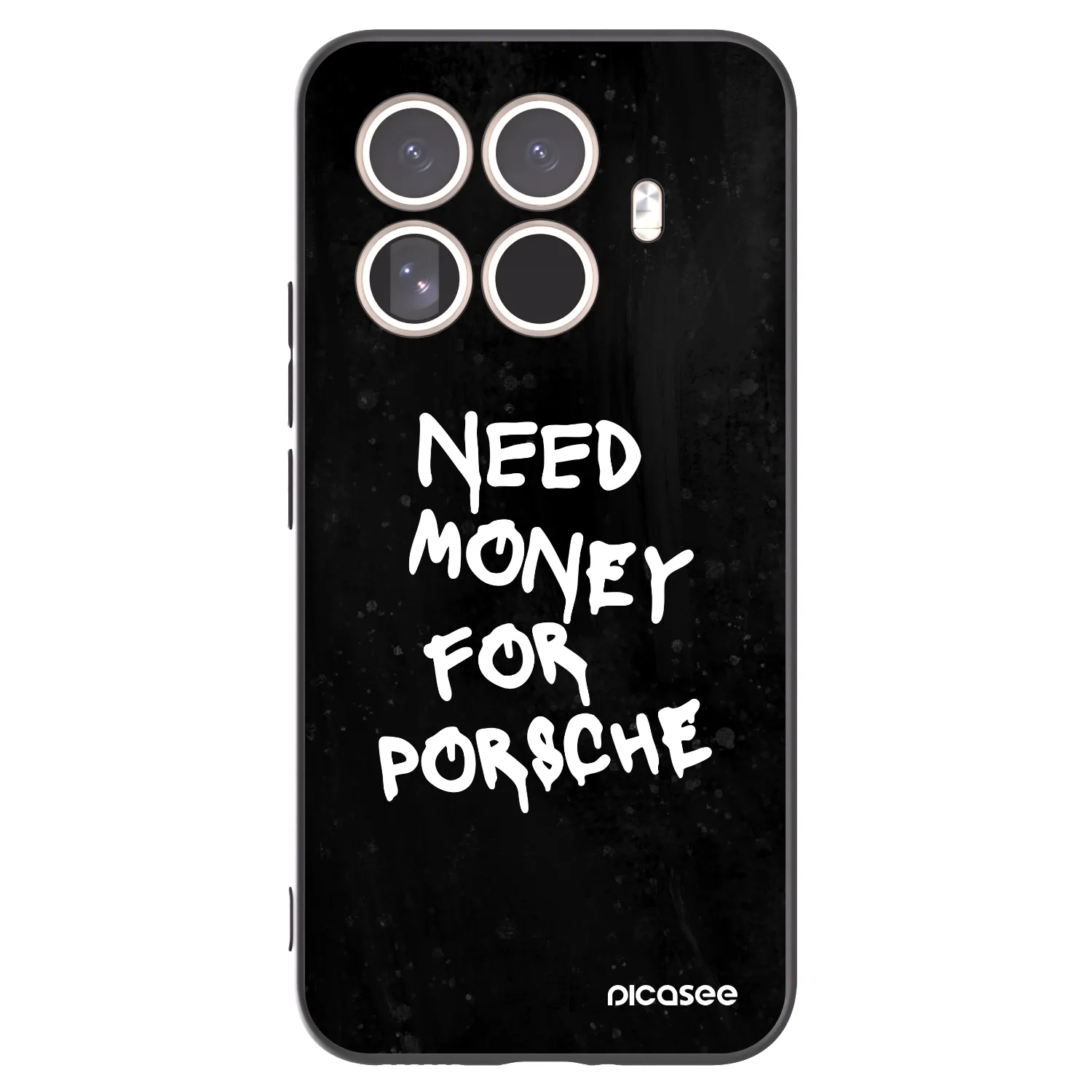 Picasee Μαύρη θήκη σιλικόνης για Xiaomi 15T Pro - Black Dollar