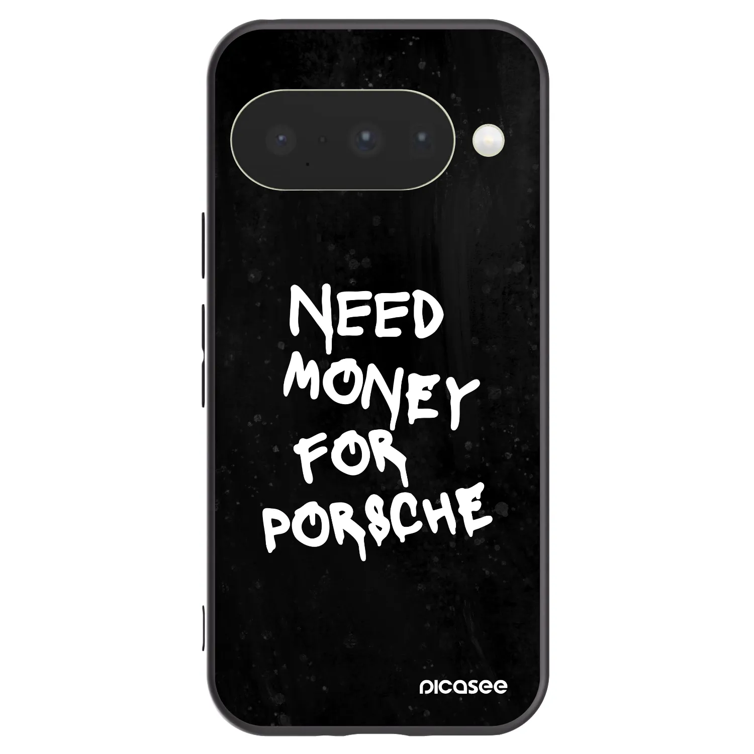 Picasee Μαύρη θήκη σιλικόνης για Google Pixel 10 - Black Dollar