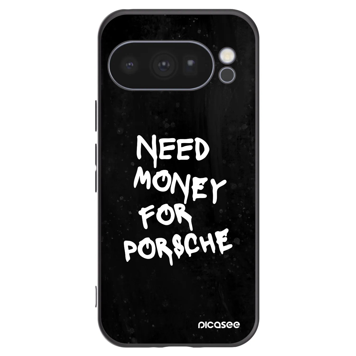 Picasee Μαύρη θήκη σιλικόνης για Google Pixel 10 Pro - Black Dollar