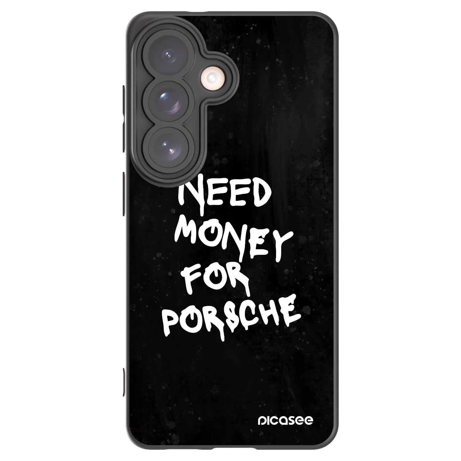 Picasee Μαύρη θήκη σιλικόνης για Samsung Galaxy S26 - Black Dollar