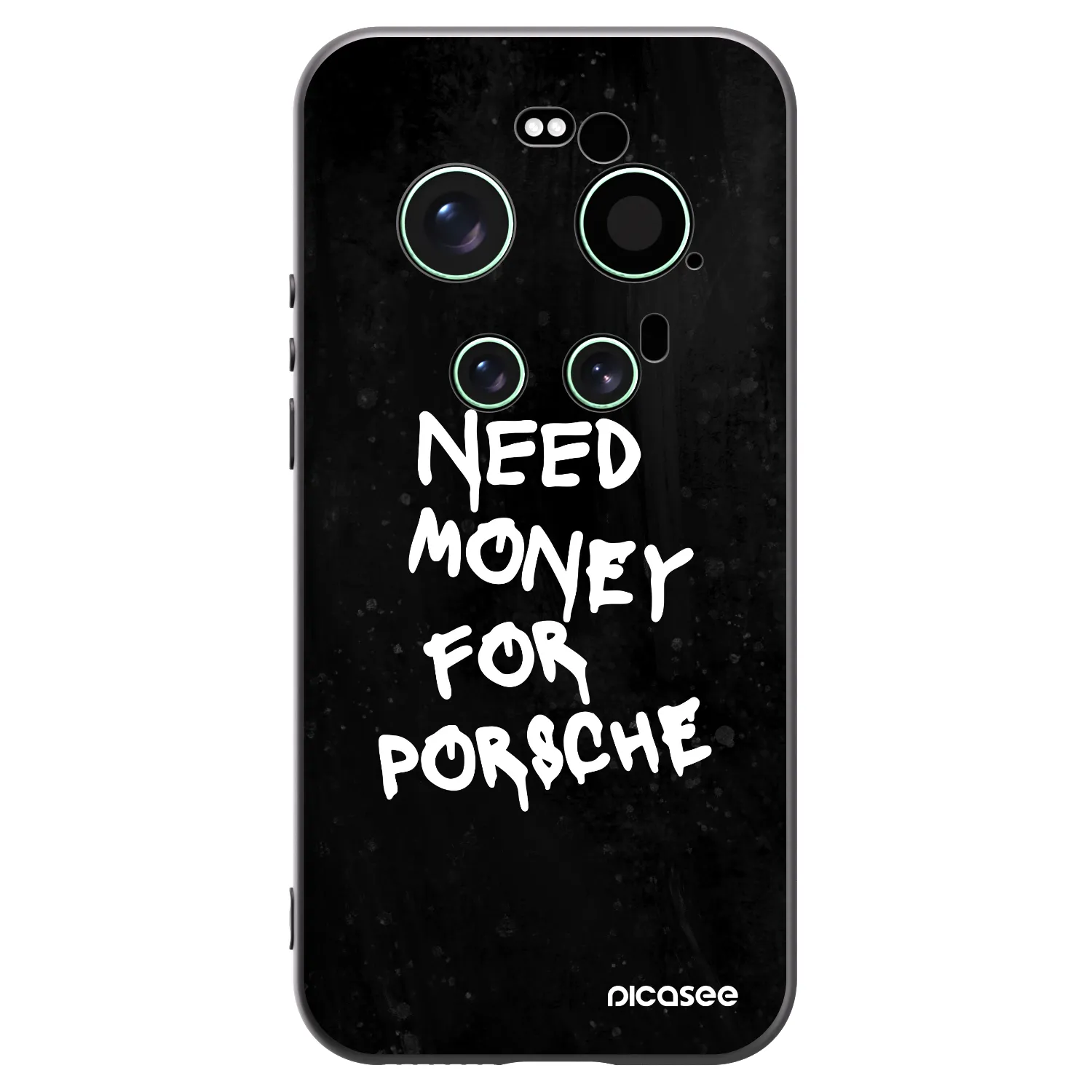 Picasee Μαύρη θήκη σιλικόνης για Xiaomi 17 Ultra - Black Dollar