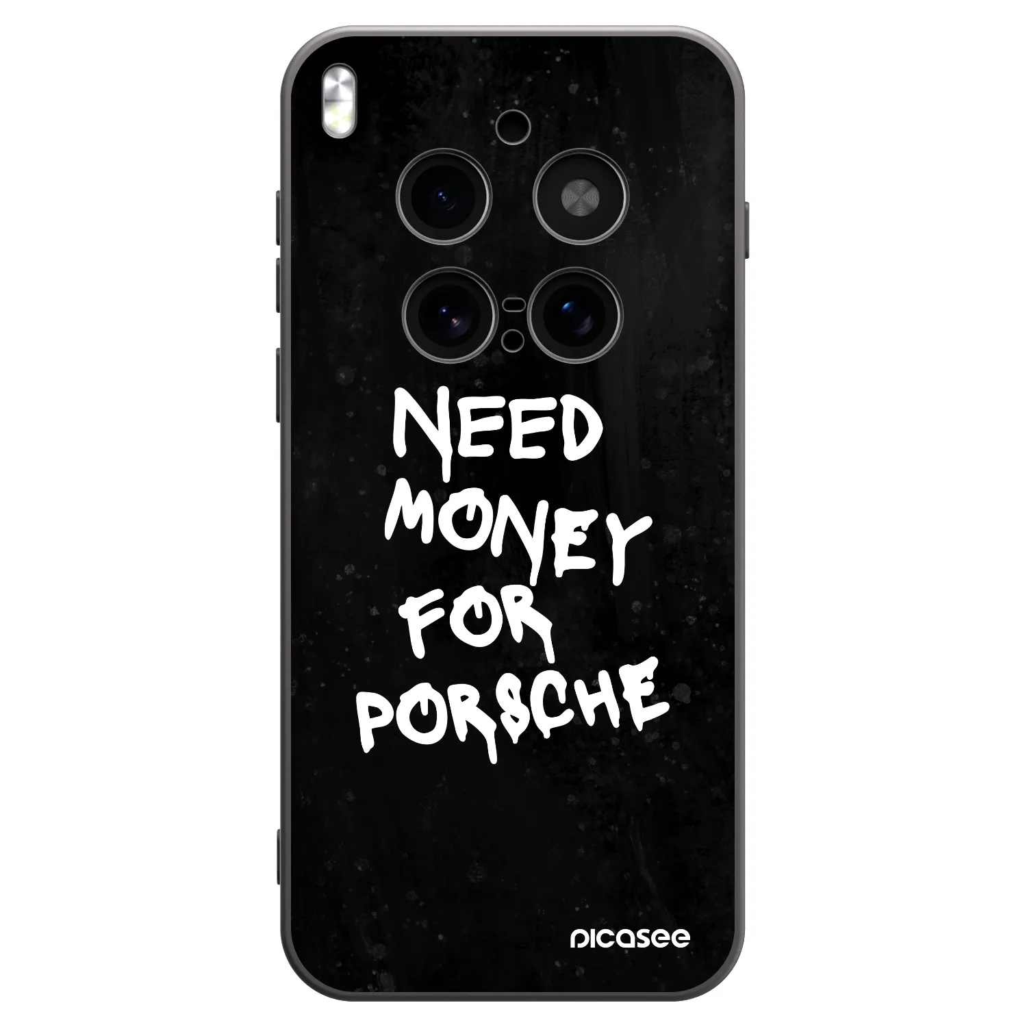 Picasee Μαύρη θήκη σιλικόνης για Vivo X300 Pro - Black Dollar