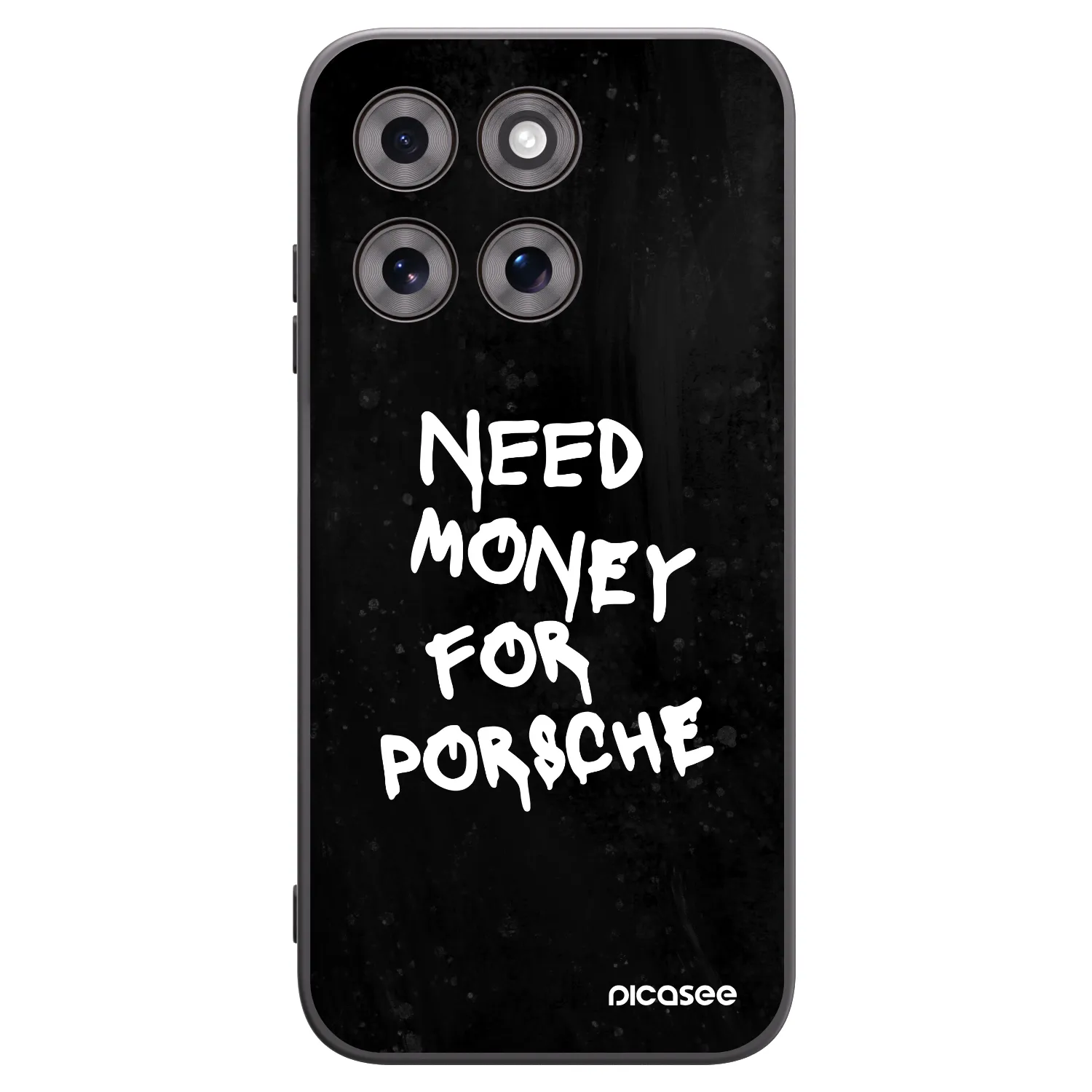 Picasee Μαύρη θήκη σιλικόνης για Motorola Moto G77 - Black Dollar