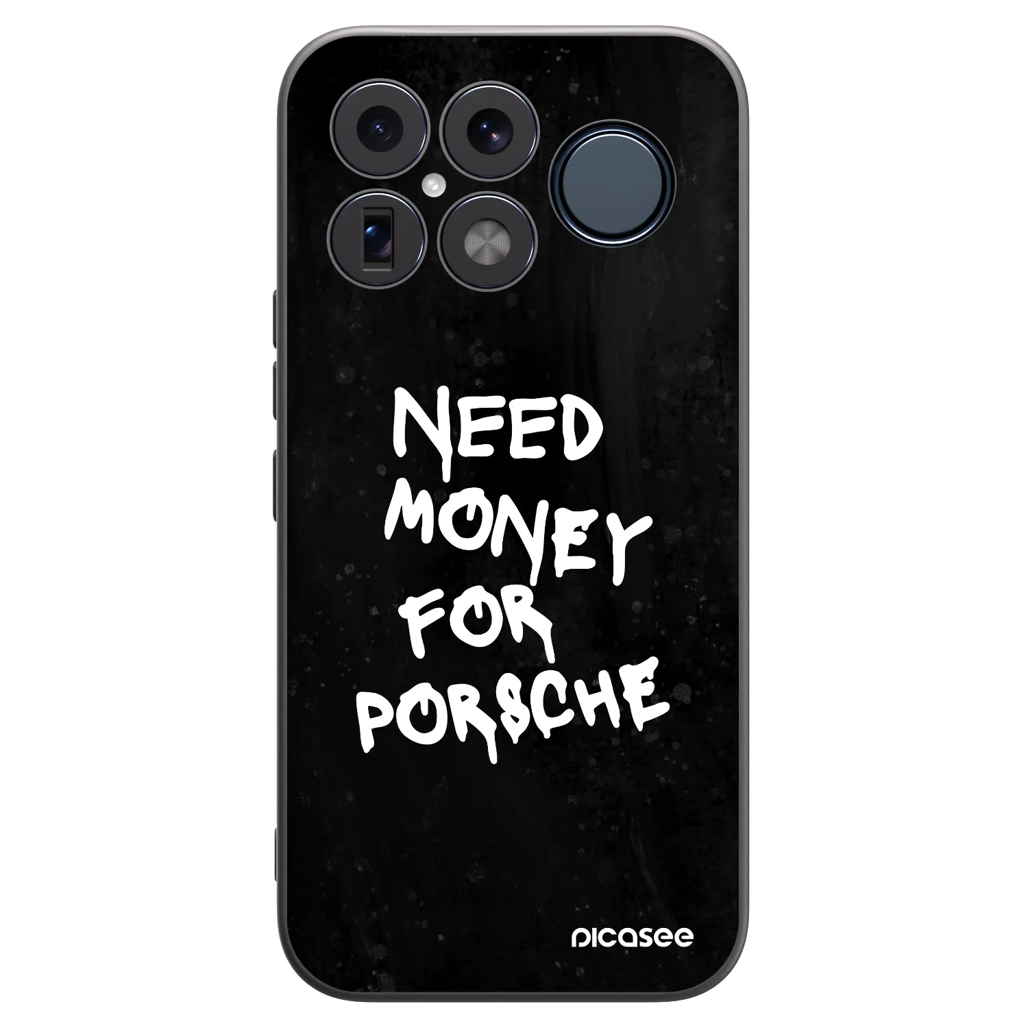 Picasee Μαύρη θήκη σιλικόνης για Xiaomi Poco F8 Ultra - Black Dollar