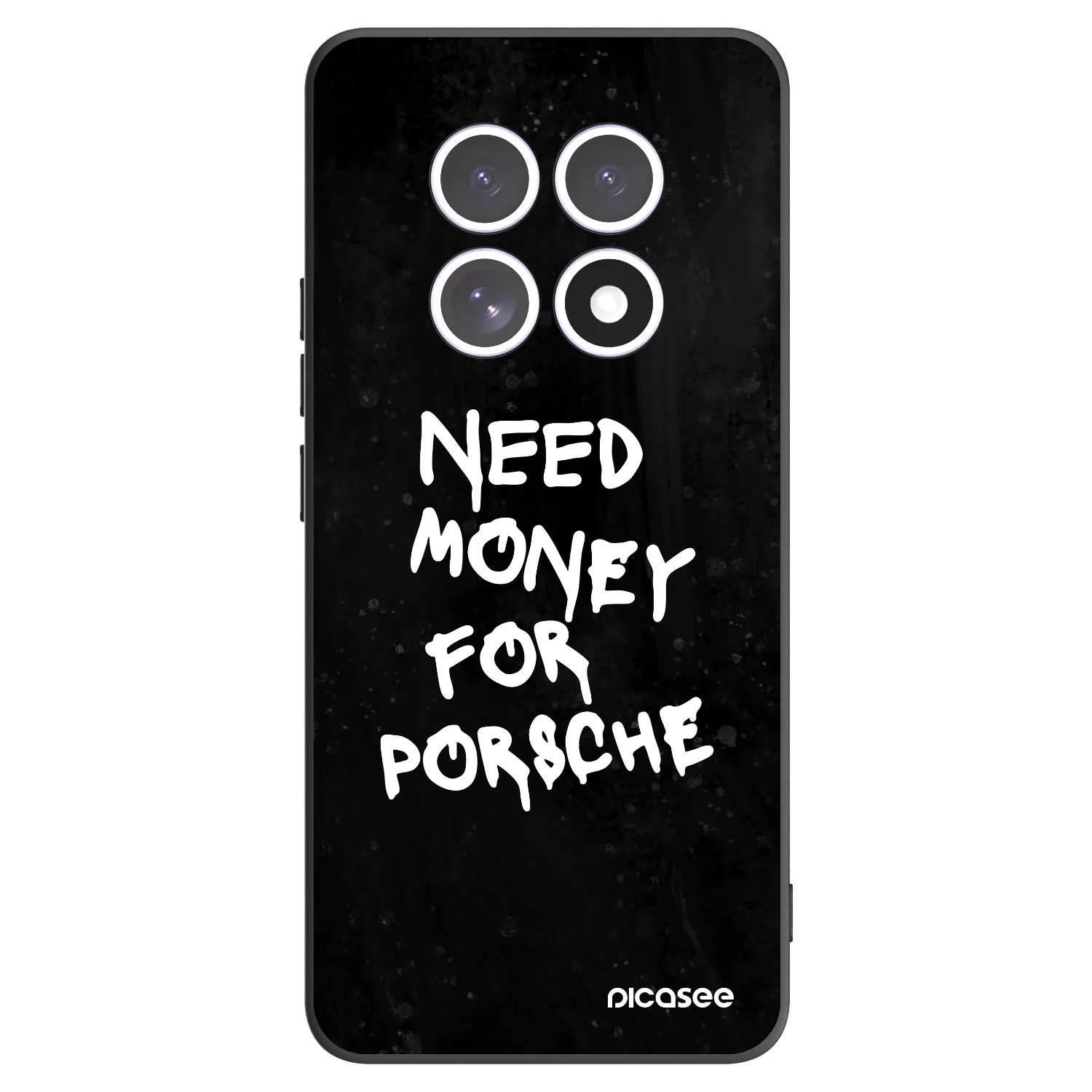 Picasee Μαύρη θήκη σιλικόνης για Xiaomi Redmi Note 15 5G - Black Dollar