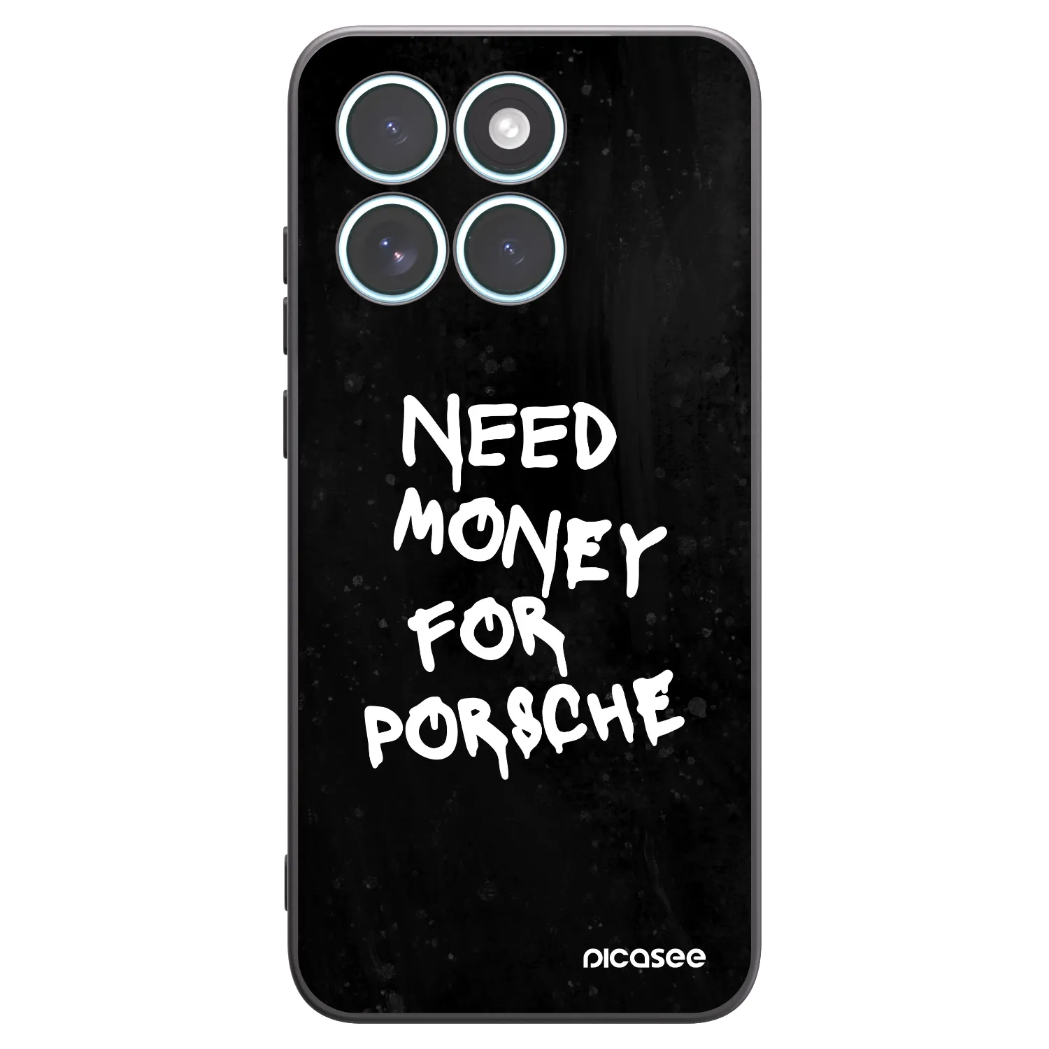 Picasee Μαύρη θήκη σιλικόνης για Motorola Edge 70 Fusion - Black Dollar