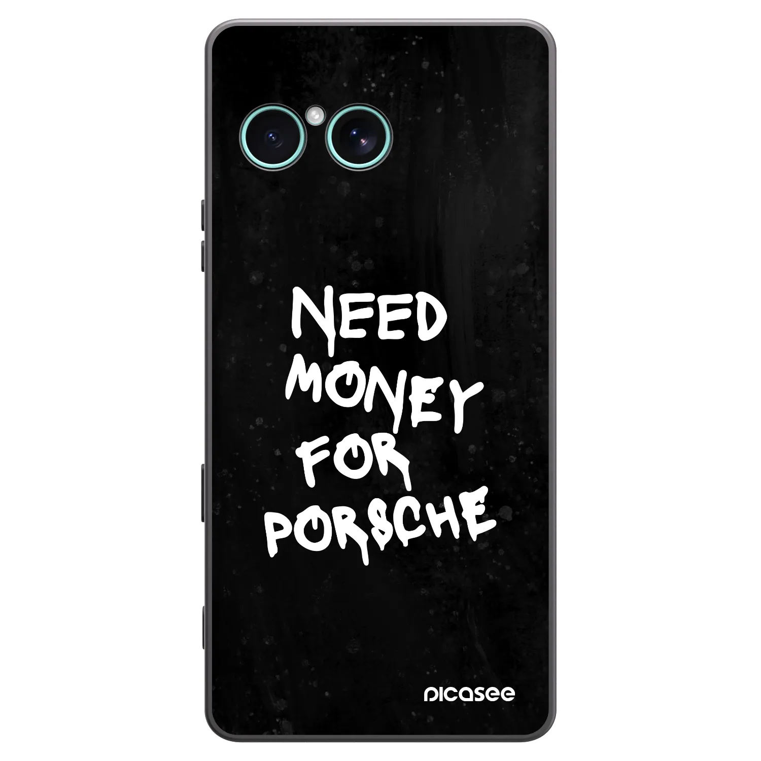 Picasee Μαύρη θήκη σιλικόνης για Sony Xperia 10 VII - Black Dollar