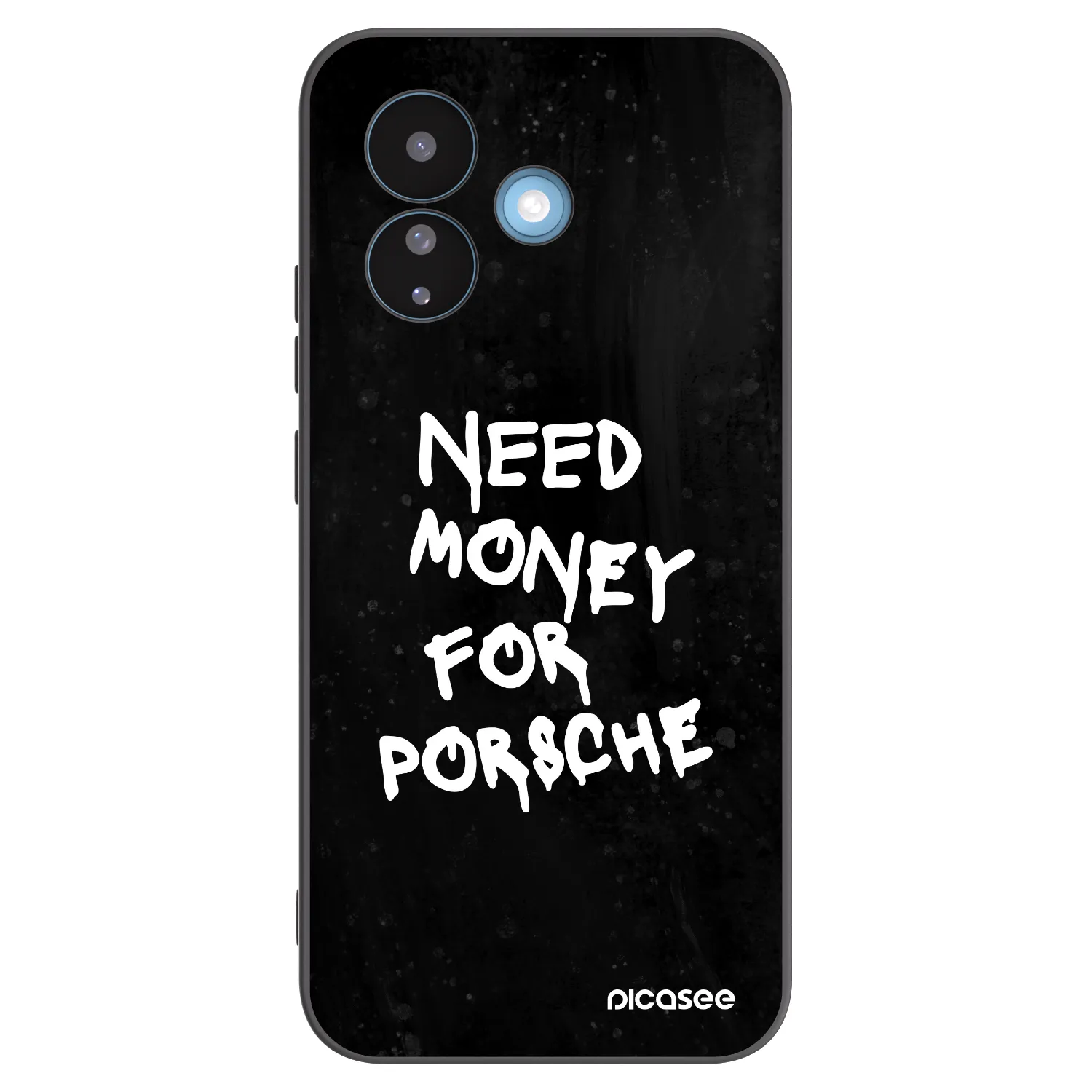 Picasee Μαύρη θήκη σιλικόνης για Xiaomi Redmi Note 17 Pro 5G - Black Dollar