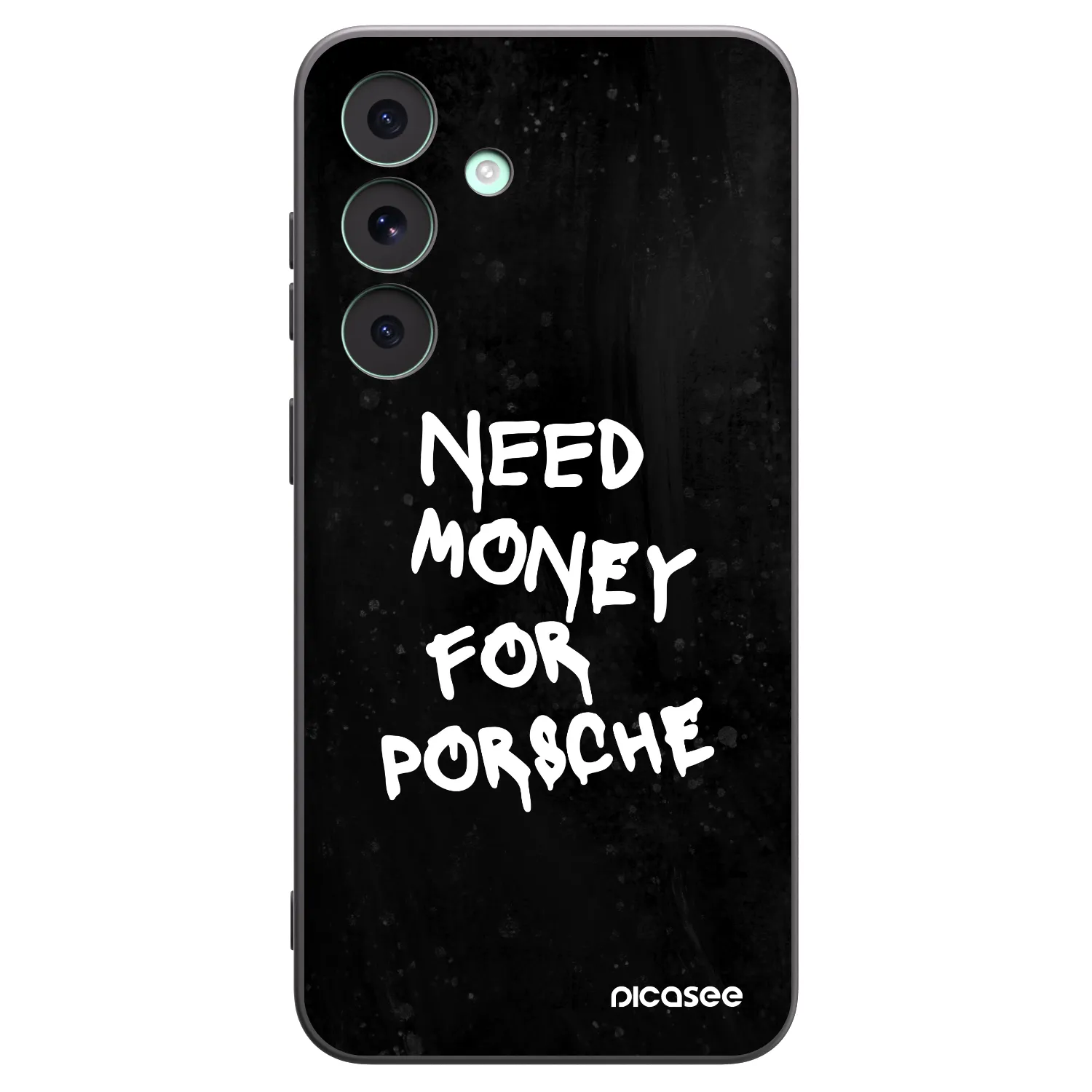 Picasee Μαύρη θήκη σιλικόνης για Samsung Galaxy S26 FE - Black Dollar