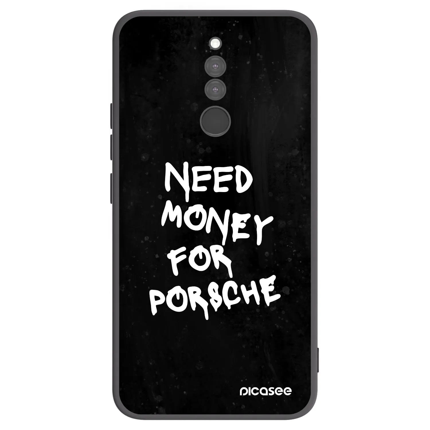 Picasee Μαύρη θήκη σιλικόνης για Xiaomi Redmi 8 - Black Dollar