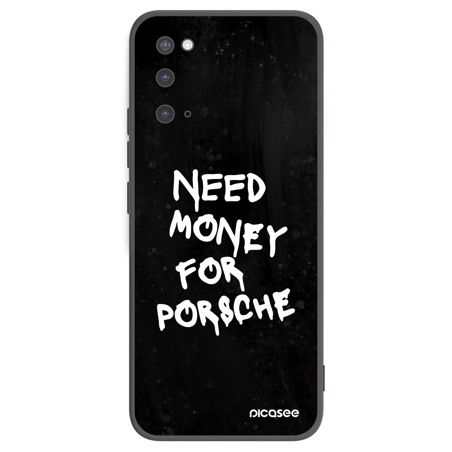 Picasee Μαύρη θήκη σιλικόνης για Samsung Galaxy S20 G980F - Black Dollar