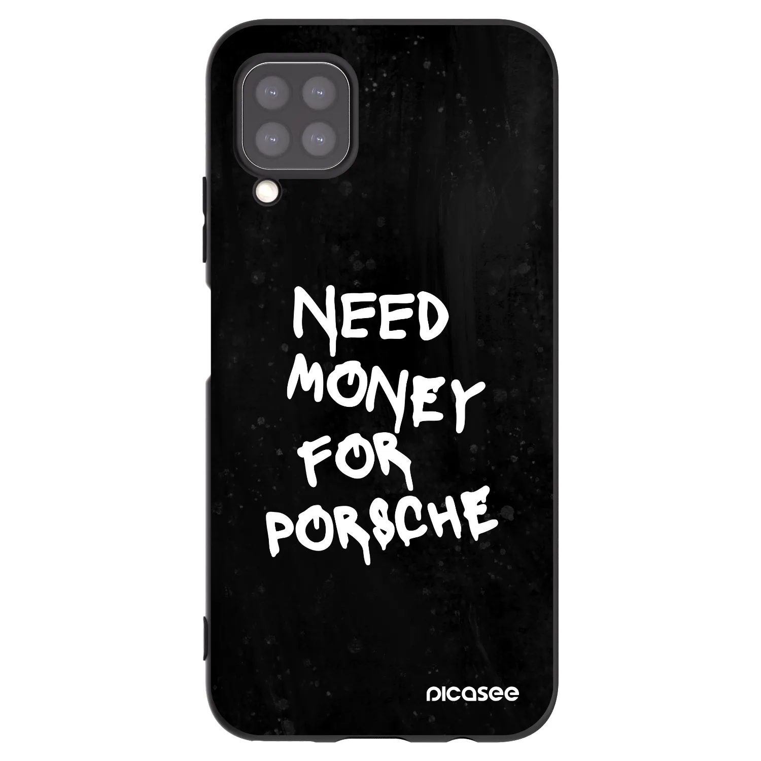 Picasee Μαύρη θήκη σιλικόνης για Huawei P40 Lite - Black Dollar