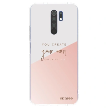Picasee διαφανής θήκη σιλικόνης Xiaomi Redmi 9 - You create your own opportunities