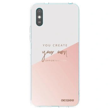 Picasee διαφανής θήκη σιλικόνης Xiaomi Redmi 9A - You create your own opportunities