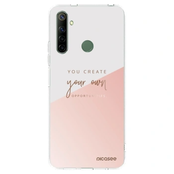 Picasee διαφανής θήκη σιλικόνης Realme 6i - You create your own opportunities