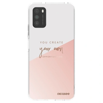 Picasee διαφανής θήκη σιλικόνης Xiaomi Poco M3 - You create your own opportunities
