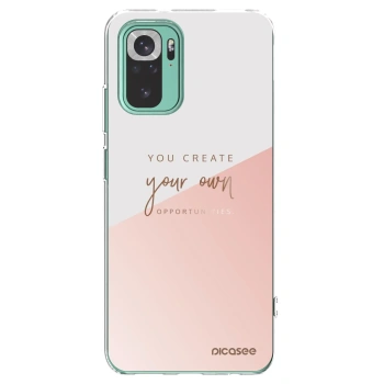 Picasee διαφανής θήκη σιλικόνης Xiaomi Redmi Note 10 Pro - You create your own opportunities