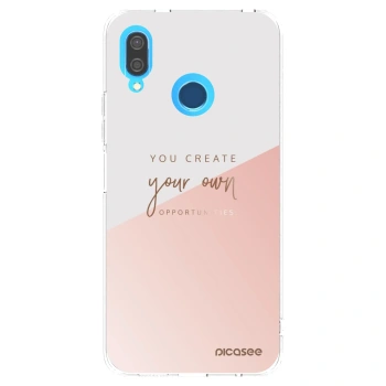 Picasee διαφανής θήκη σιλικόνης Huawei P20 Lite - You create your own opportunities