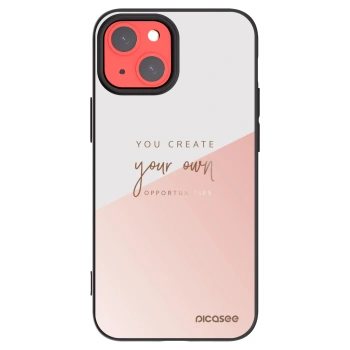 Picasee Μαύρη θήκη σιλικόνης για Apple iPhone 13 mini - You create your own opportunities
