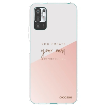 Picasee διαφανής θήκη σιλικόνης Xiaomi Redmi Note 10 5G - You create your own opportunities