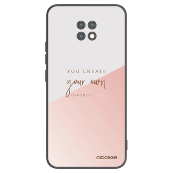 Picasee Μαύρη θήκη σιλικόνης για Xiaomi Redmi Note 9T - You create your own opportunities