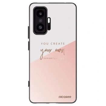 Picasee Μαύρη θήκη σιλικόνης για Xiaomi 11T Pro - You create your own opportunities