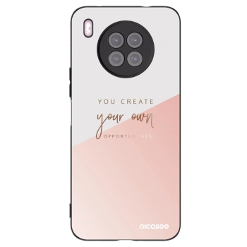 Picasee Μαύρη θήκη σιλικόνης για Huawei Nova 8i - You create your own opportunities