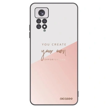Picasee Μαύρη θήκη σιλικόνης για Xiaomi Redmi Note 11 - You create your own opportunities