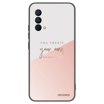 Picasee Μαύρη θήκη σιλικόνης για Realme GT Master Edition 5G - You create your own opportunities