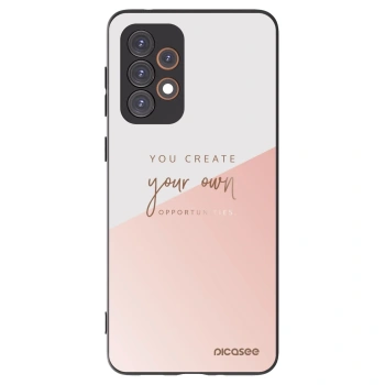 Picasee Μαύρη θήκη σιλικόνης για Samsung Galaxy A33 5G A336 - You create your own opportunities