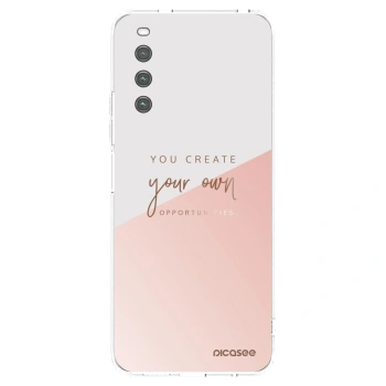 Picasee διαφανής θήκη σιλικόνης Sony Xperia 10 IV 5G - You create your own opportunities