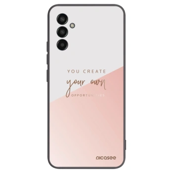 Picasee Μαύρη θήκη σιλικόνης για Samsung Galaxy M13 M135F - You create your own opportunities