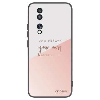 Picasee Μαύρη θήκη σιλικόνης για Honor 70 - You create your own opportunities