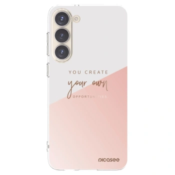 Picasee διαφανής θήκη σιλικόνης Samsung Galaxy S23+ 5G - You create your own opportunities