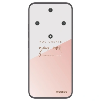 Picasee Μαύρη θήκη σιλικόνης για Honor Magic5 Lite 5G - You create your own opportunities