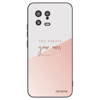 Picasee Μαύρη θήκη σιλικόνης για Xiaomi 13 - You create your own opportunities