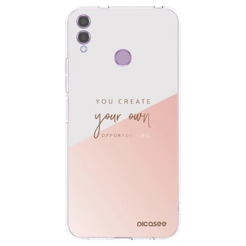 Picasee διαφανής θήκη σιλικόνης Honor 8X - You create your own opportunities