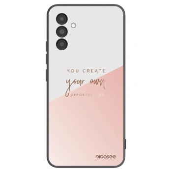Picasee Μαύρη θήκη σιλικόνης για Samsung Galaxy A04s A047F - You create your own opportunities