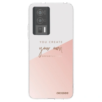 Picasee διαφανής θήκη σιλικόνης Xiaomi Poco F5 Pro 5G - You create your own opportunities