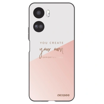 Picasee Μαύρη θήκη σιλικόνης για Honor 90 Lite 5G - You create your own opportunities