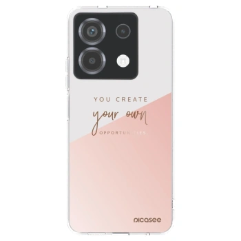 Picasee διαφανής θήκη σιλικόνης Xiaomi Poco X6 - You create your own opportunities