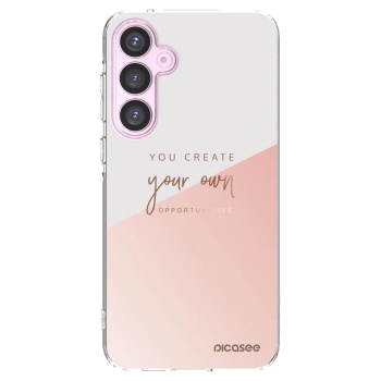 Picasee διαφανής θήκη σιλικόνης Samsung Galaxy A55 5G A556B - You create your own opportunities